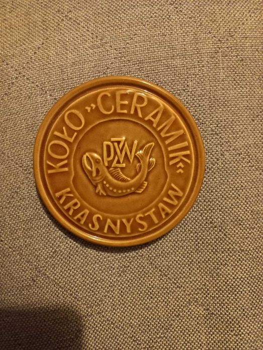 Ceramika naścienna Koło Ceramik Krasnystaw PZW - z czasów PRL