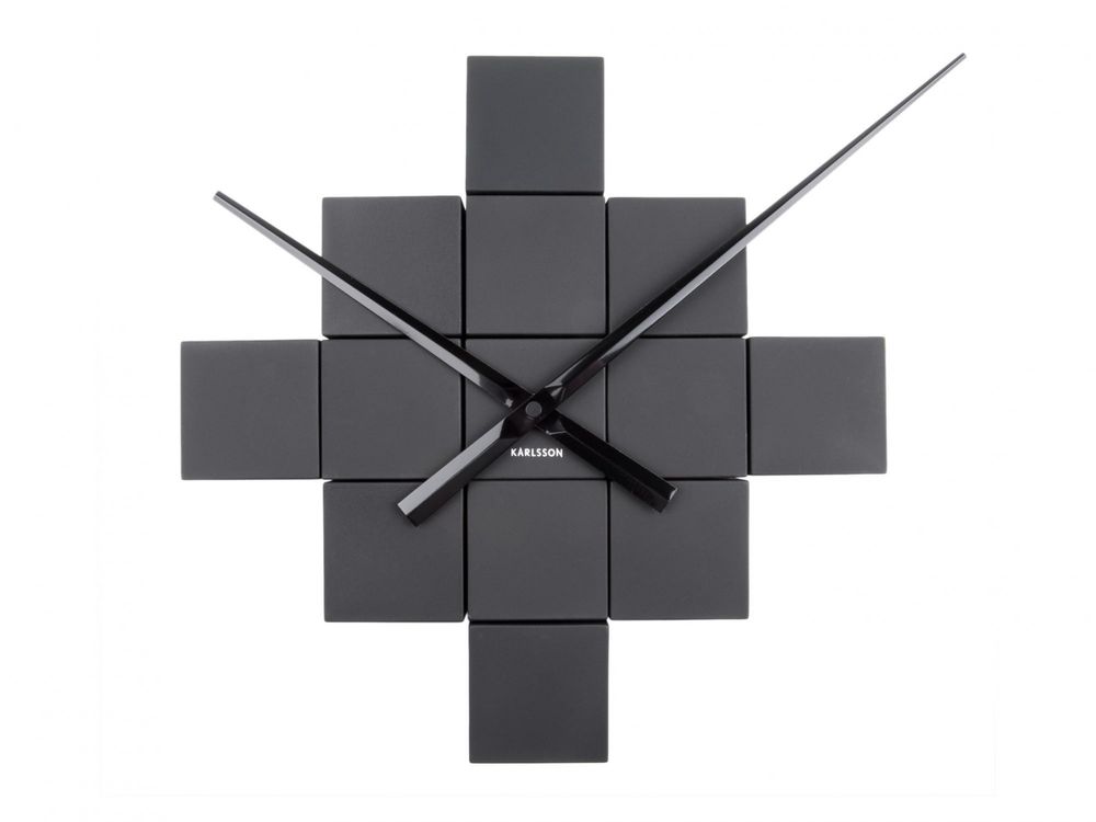 Zegar ścienny Karlsson DIY Cubic Design 3D kostki