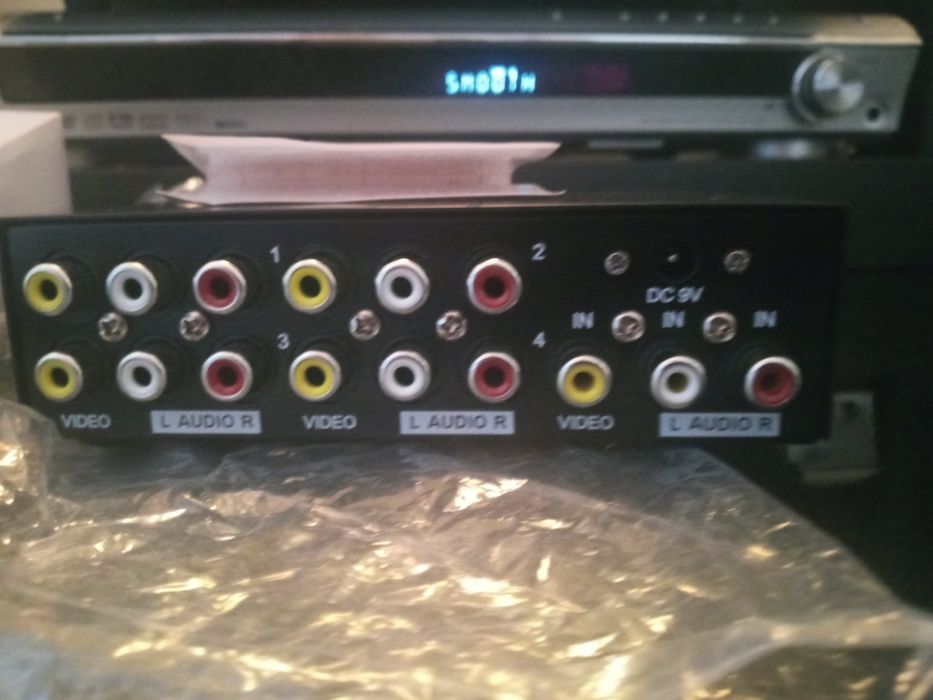 Caixa para ligar rca .