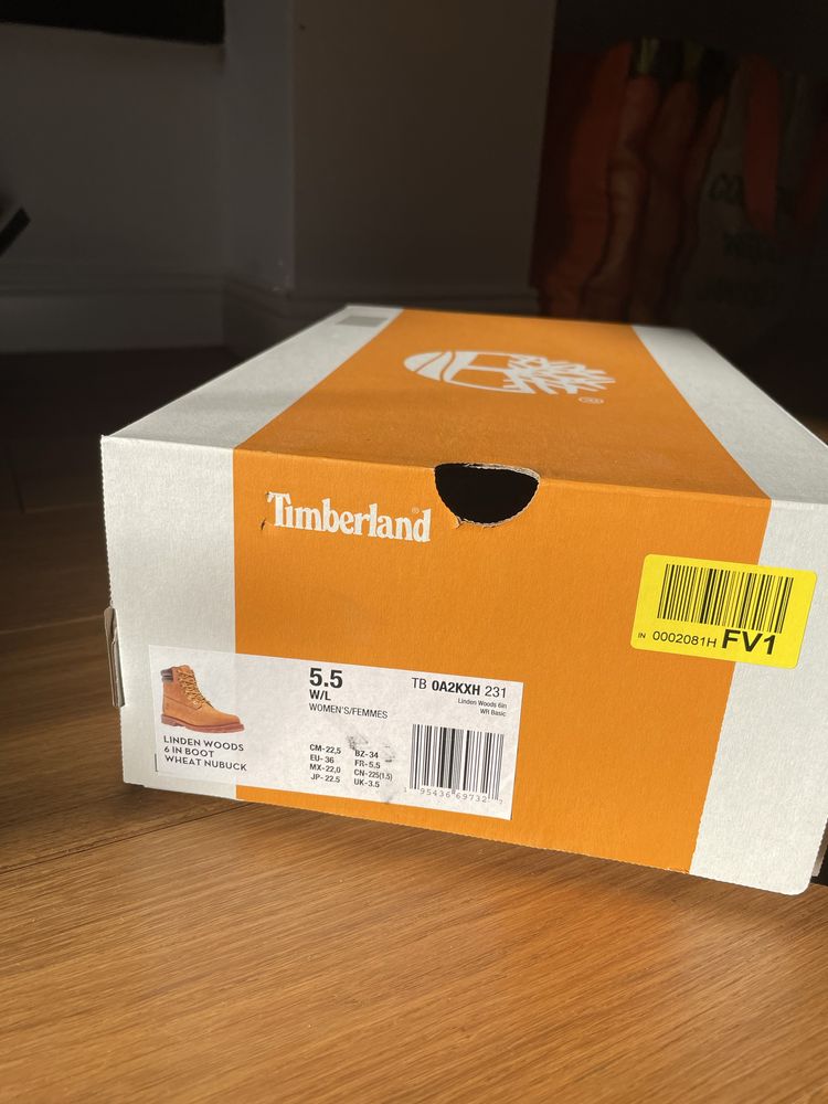 Timberland Linden Woods 6 IN Boot. 36