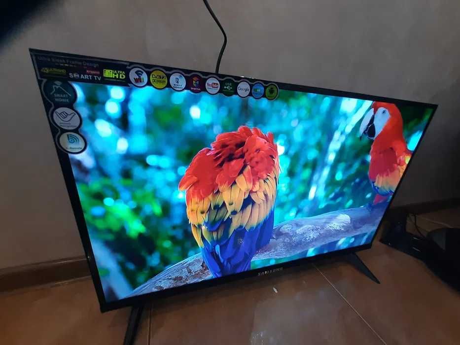Телевізор Samsung 45" Smart TV (Android 13, 4K, T2, Wi-Fi, Bluetooth)