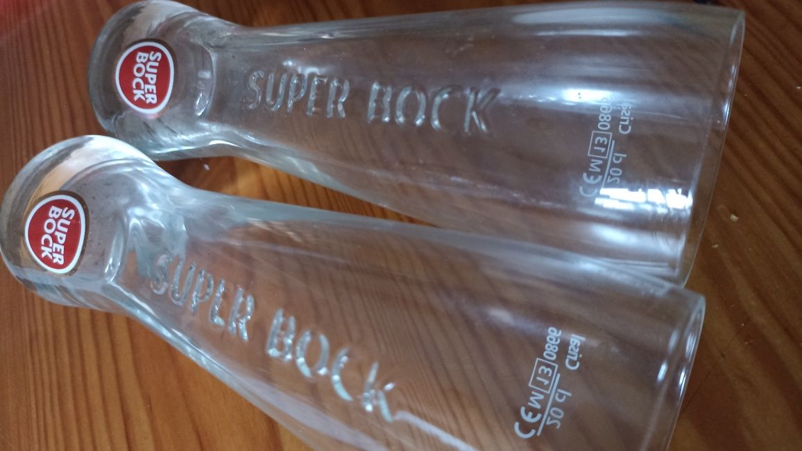 Copos Fino ou Imperial Super Bock