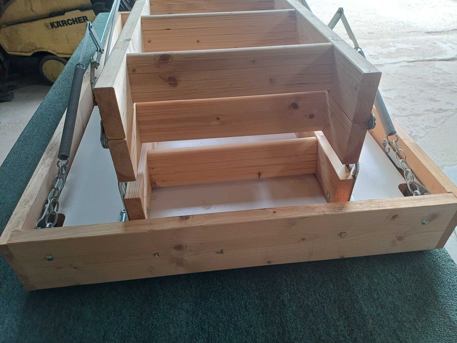 Schody strychowe 4STEP Nordic 130x80cm 87mm 0,44  W/m2K