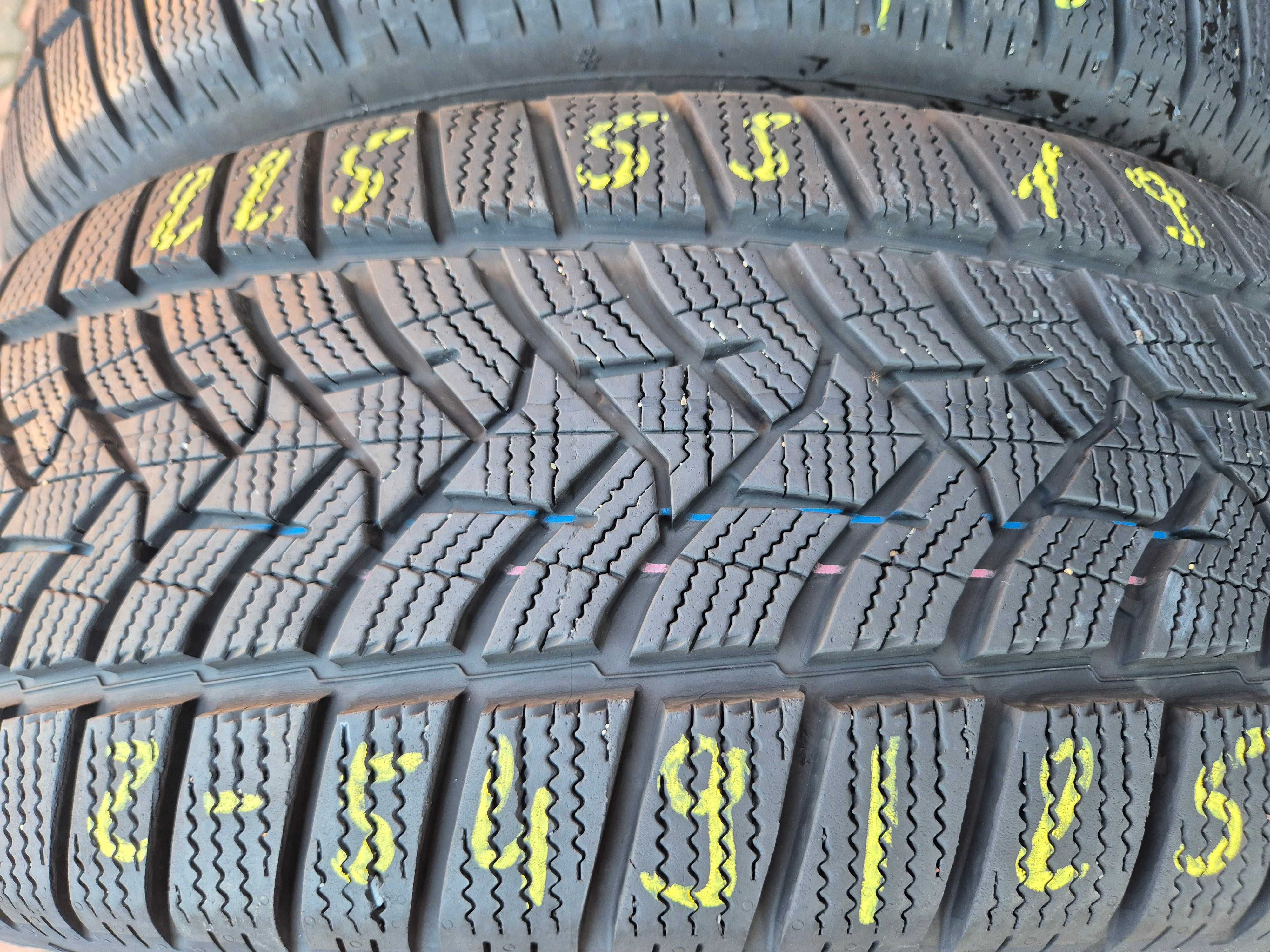 225/55r19 99V (Z549/25)007 4szt 7mm 22r Winter Sport 5 DUNLOP ZIMOWE