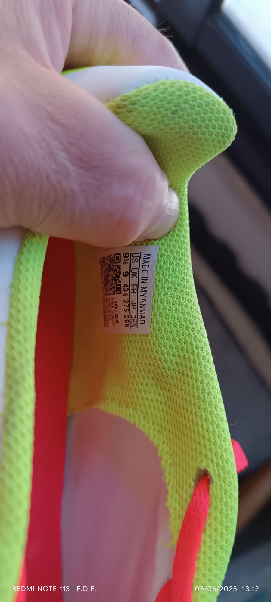 Chuteiras Adidas F50, n° 43 1/2.