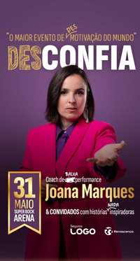 Troca 2 bilhetes Desconfia Joana Marques