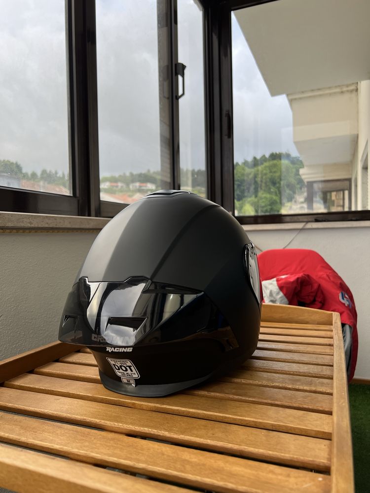 Capacete modular novo