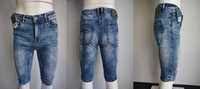 Spodnie krótkie – wiosna/lato - modne - jeans nowe – roz. 30 – ID.2.30