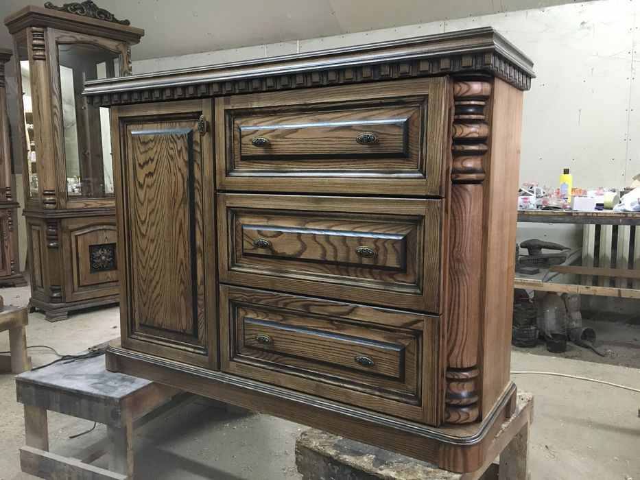 Комод «Анна», комод з масиву, дубовий комод.