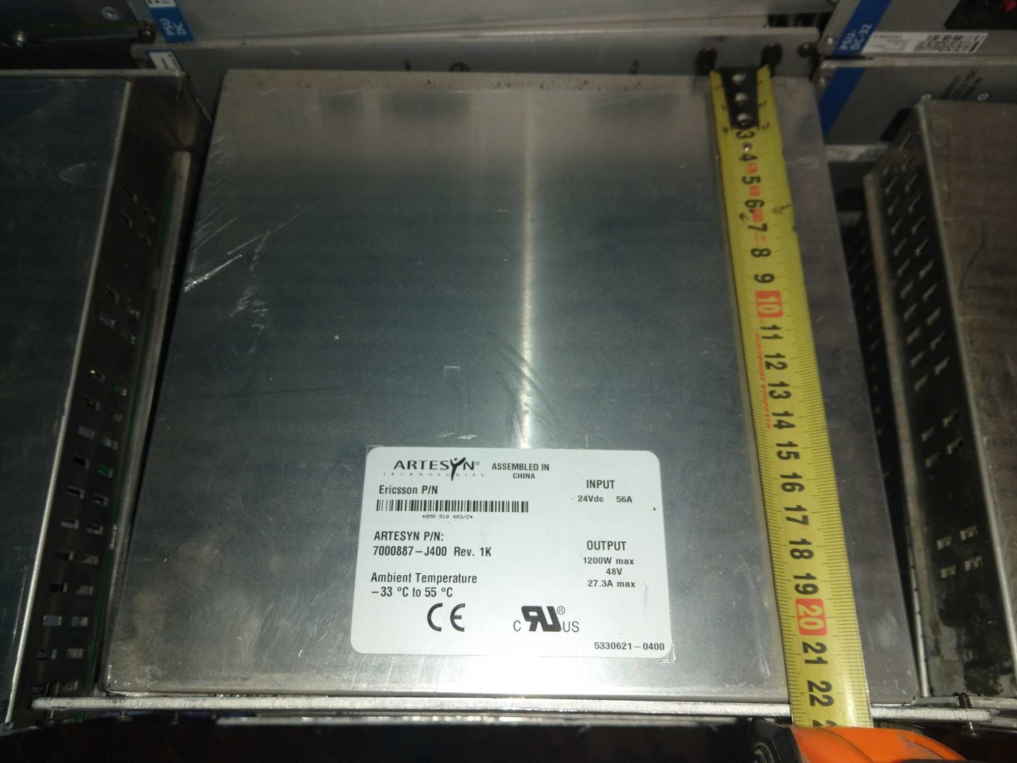 1200 ватт Блоки живлення  дс дс dc-dc з 20 до 50 на 48-53×2×2 вольт