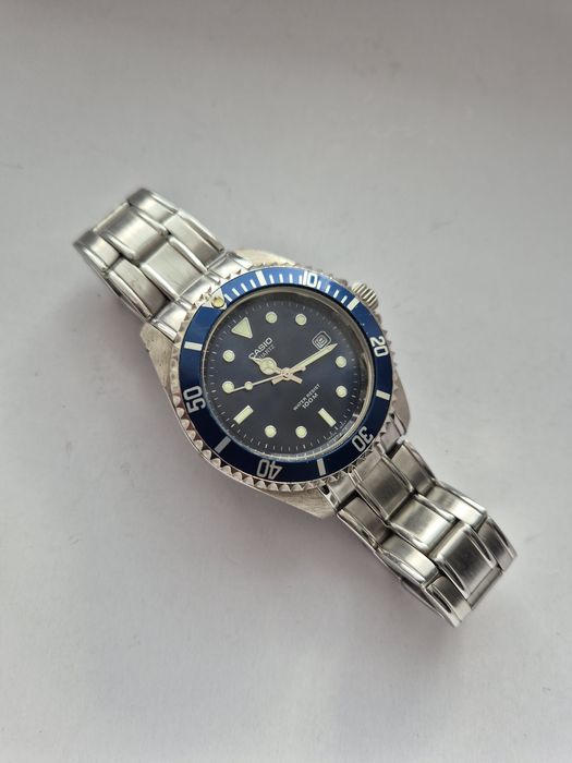 Zegarek casio mtd-1010 diver vintage retro