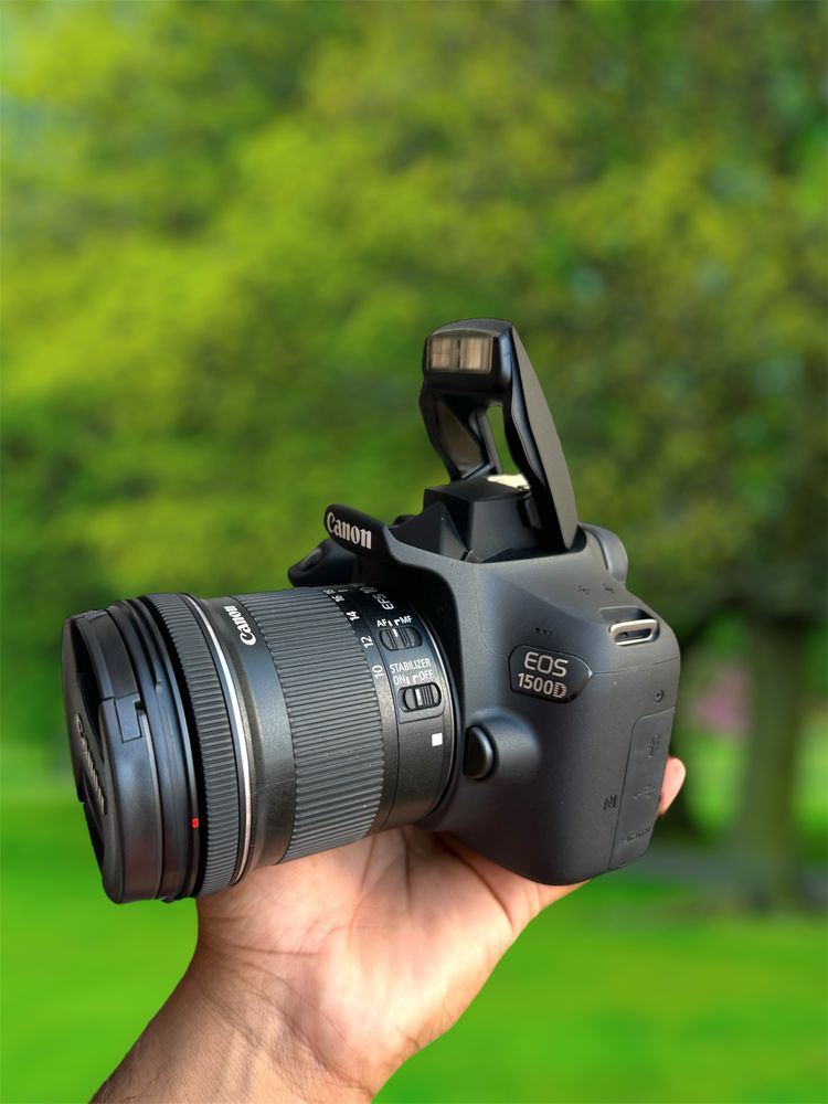 Canon Eos 1500D WiFi/24Mp com lente 10-18mm