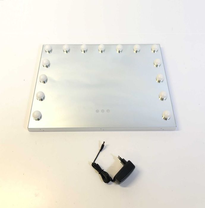 Lustro kosmetyczne Hollywood LED z USB i dotykowym sterowaniem