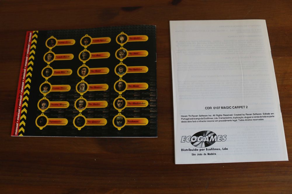 PC-CDROM Games, Instruction Books – Vintage Manuals64409441038338124