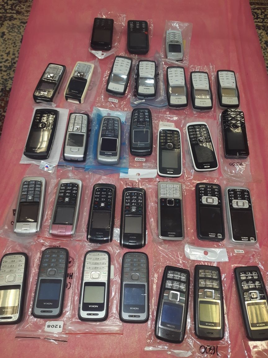 Nokia 6300,6233,6230i,2310,1600,6120с,6100,7500,1110,220,112,N73 и др.
