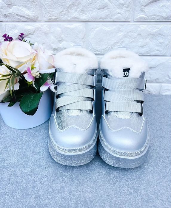 Черевики хайтопи дитячі зимові на дівчинку р.32-37