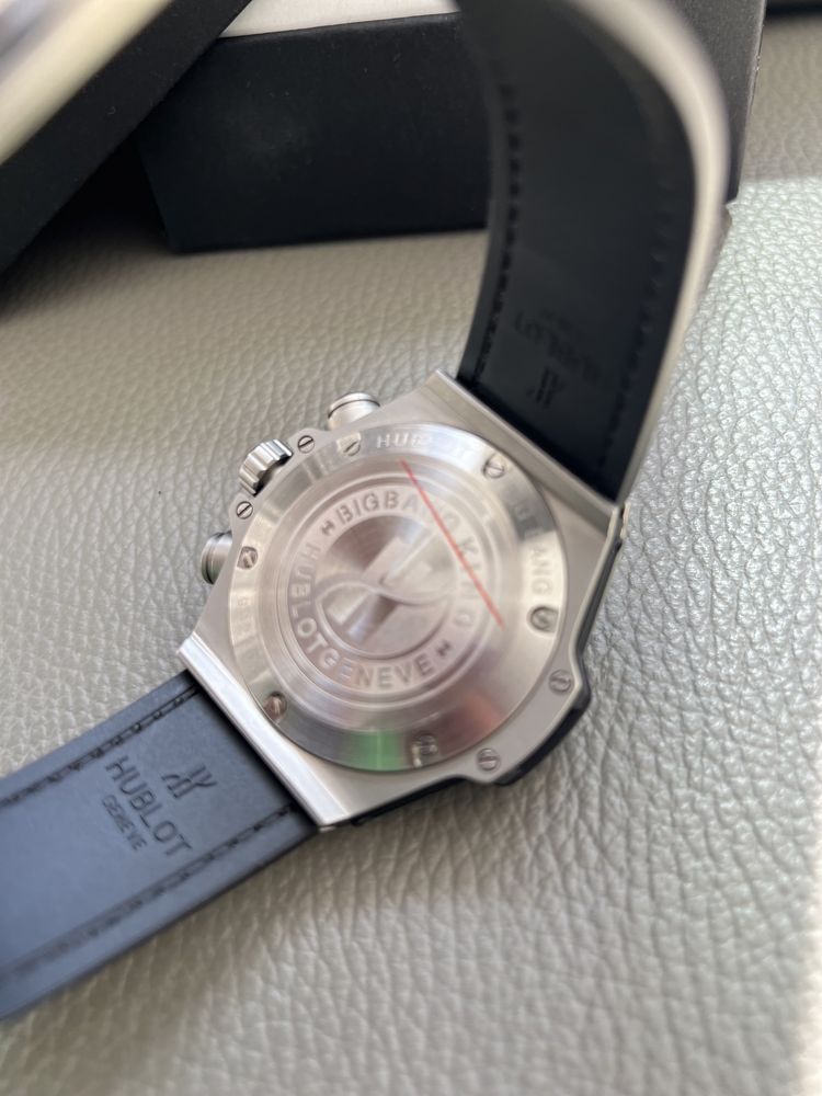 Zegarek Hublot Geneve 100% skórzany pasek