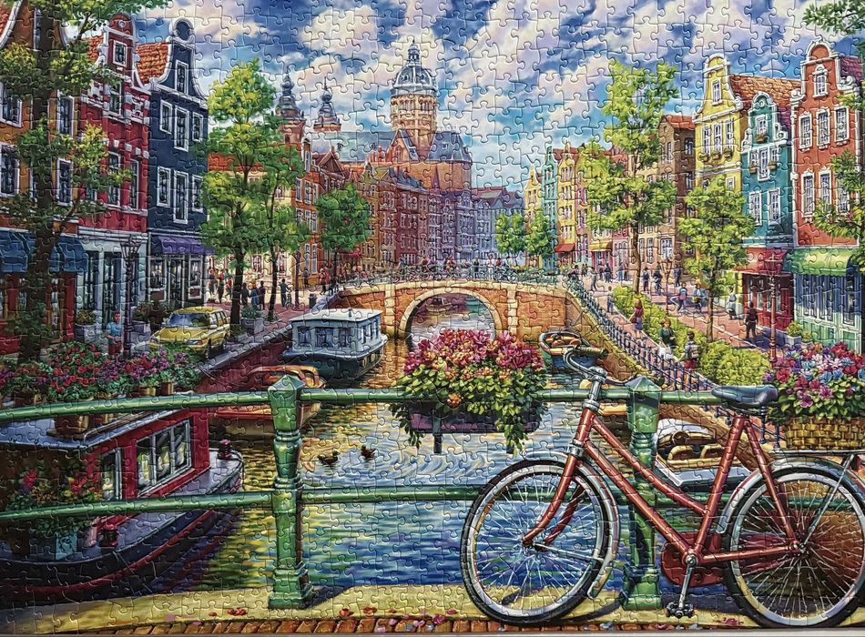 Puzzle 1000 Cobble Hill Amsterdam Canaln
