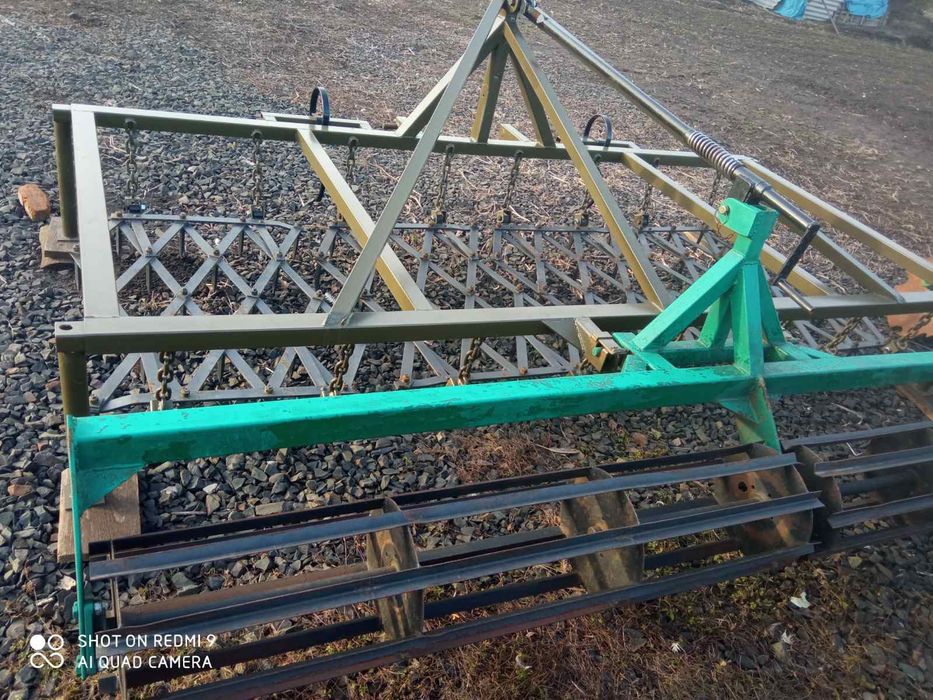 Сцепка борін з катком