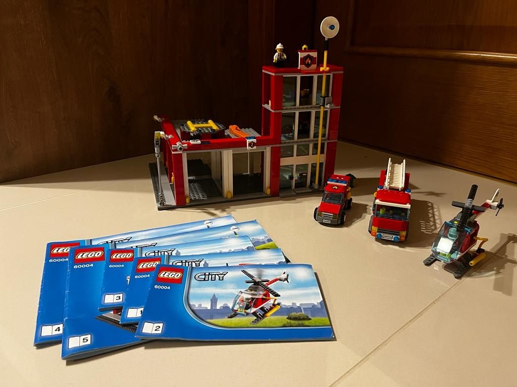 Lego remiza strażacka 60004
