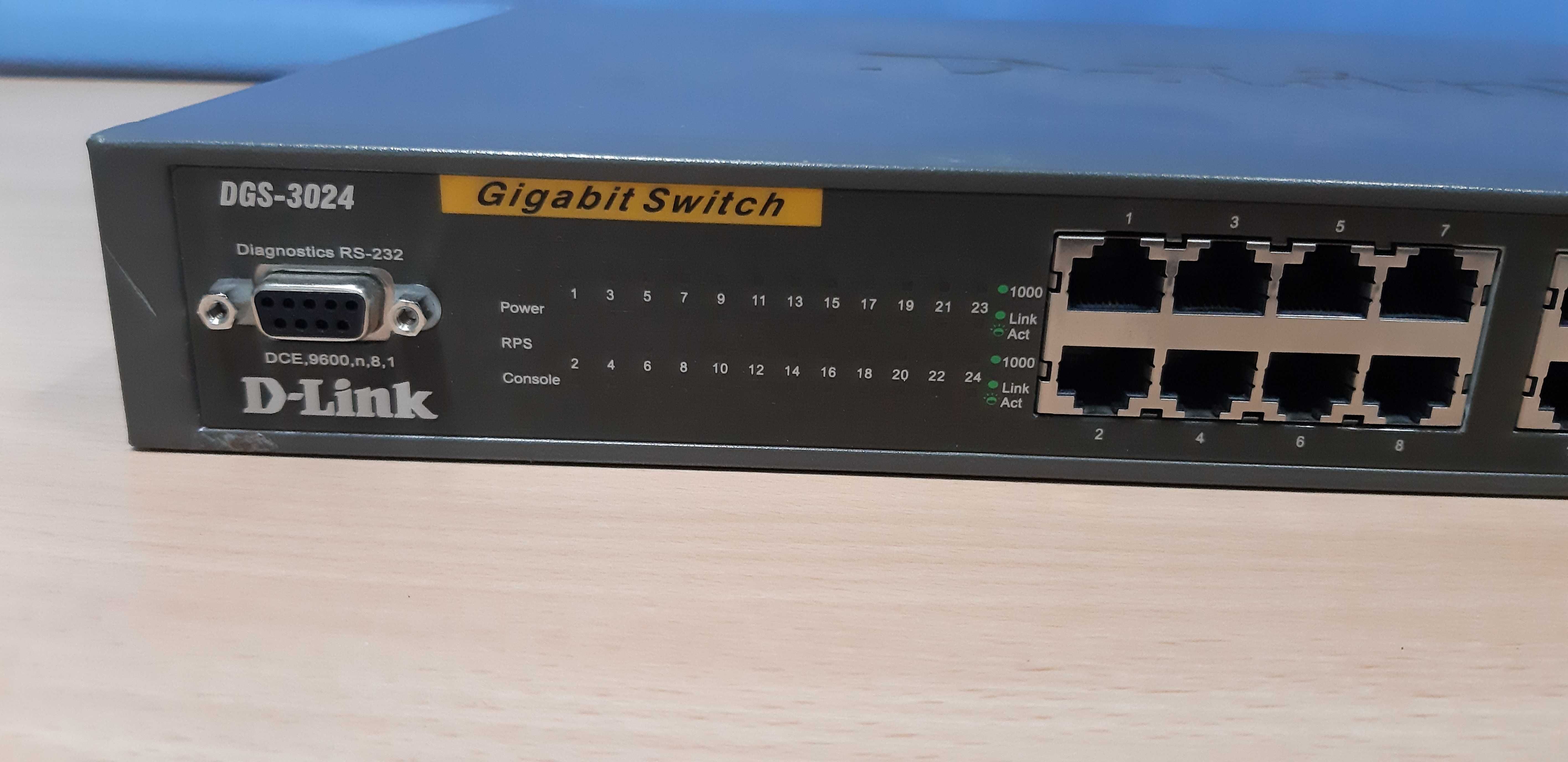 Switch D-Link DGS-3024 Gigabit Switch
