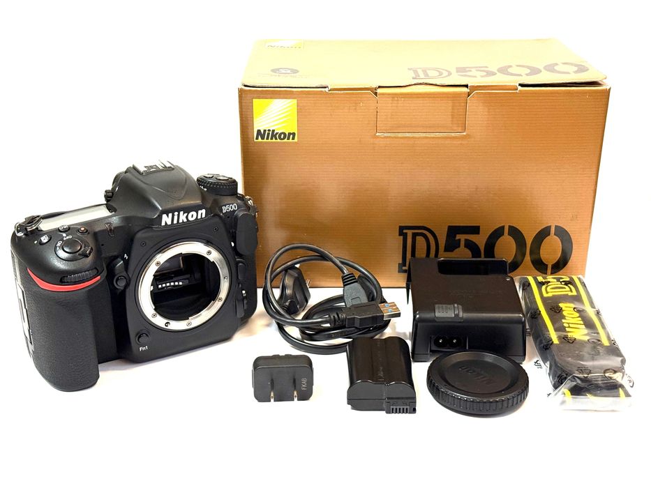 Nikon D500 body, Używany