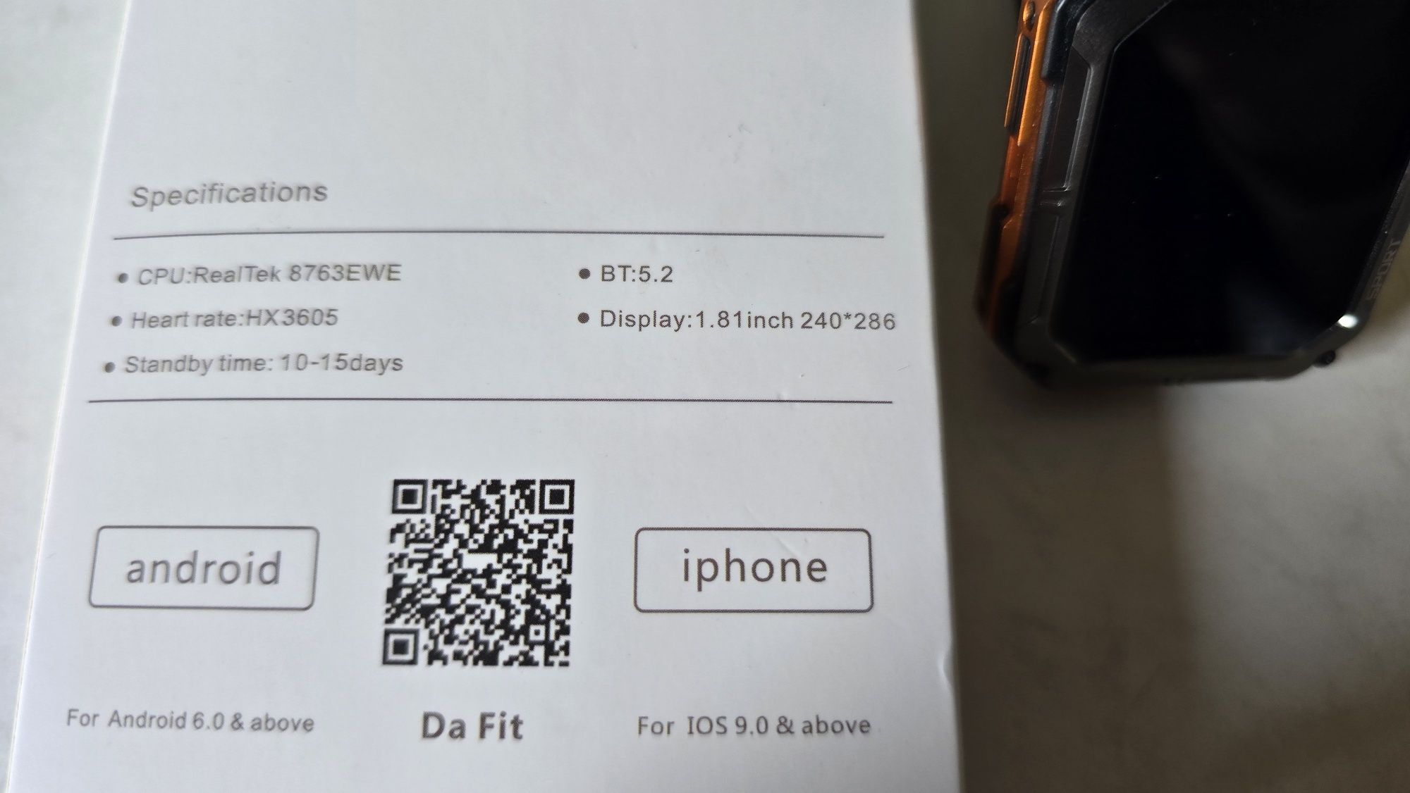 Smartwatch C20 Pro, testował Stilgar, b. wytrzymały, długi czas pracy