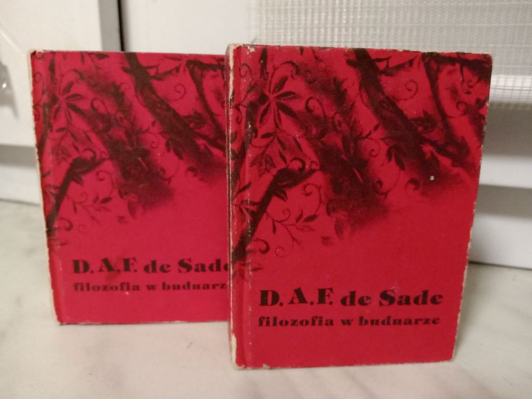 Filozofia w buduarze, tom 1/2 , D.A.F de Sade.