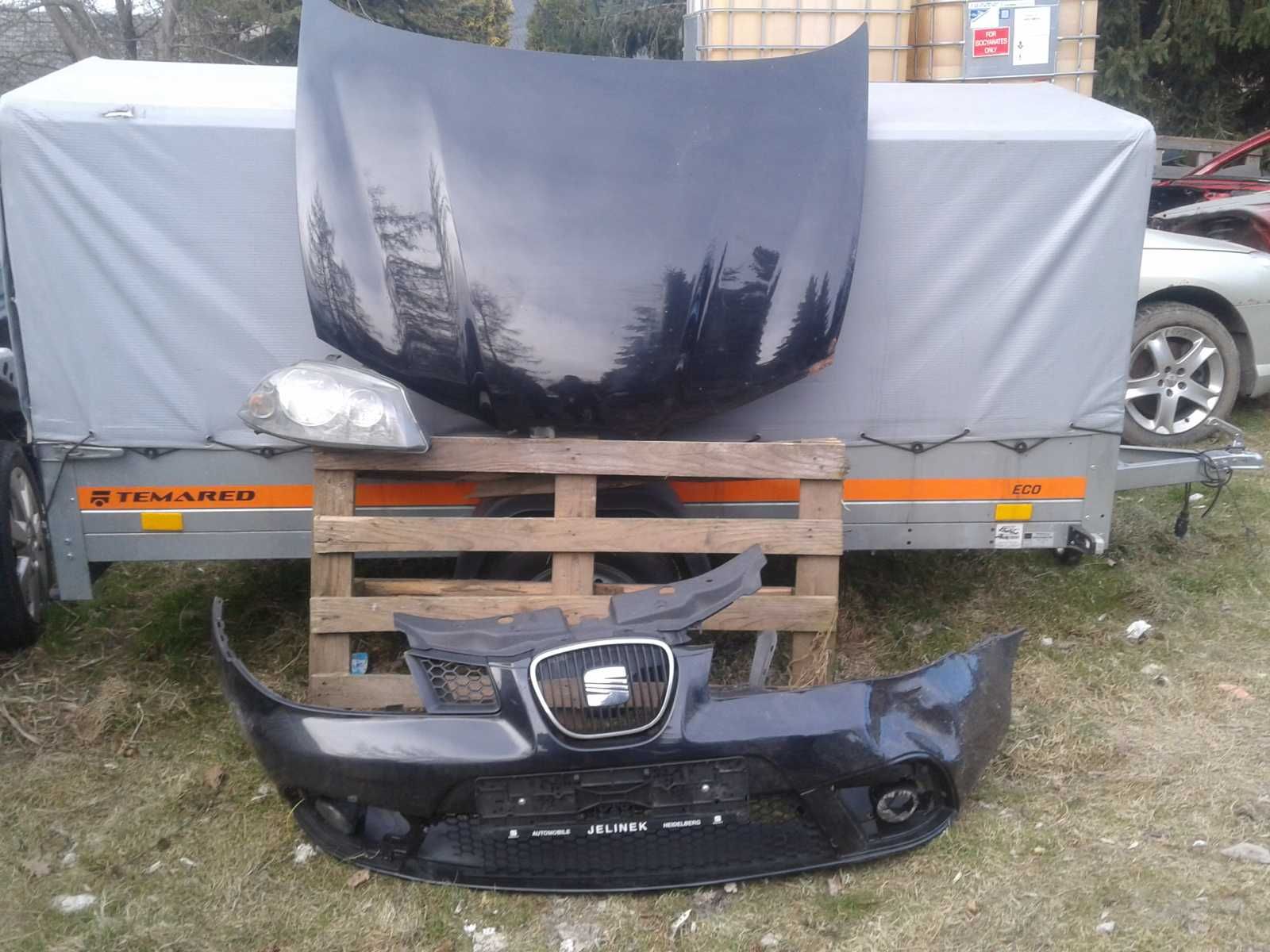 Seat Ibiza 3 III 6L 5D Przód Atrapa Tył Klapa Lampy Zderzak Ćwiartka