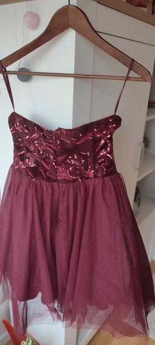 Sukienka tiulowa Mohito wizytowa balowa