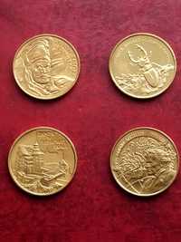 Monety 2 zł 1997r - 4szt (komplet,mennicze)