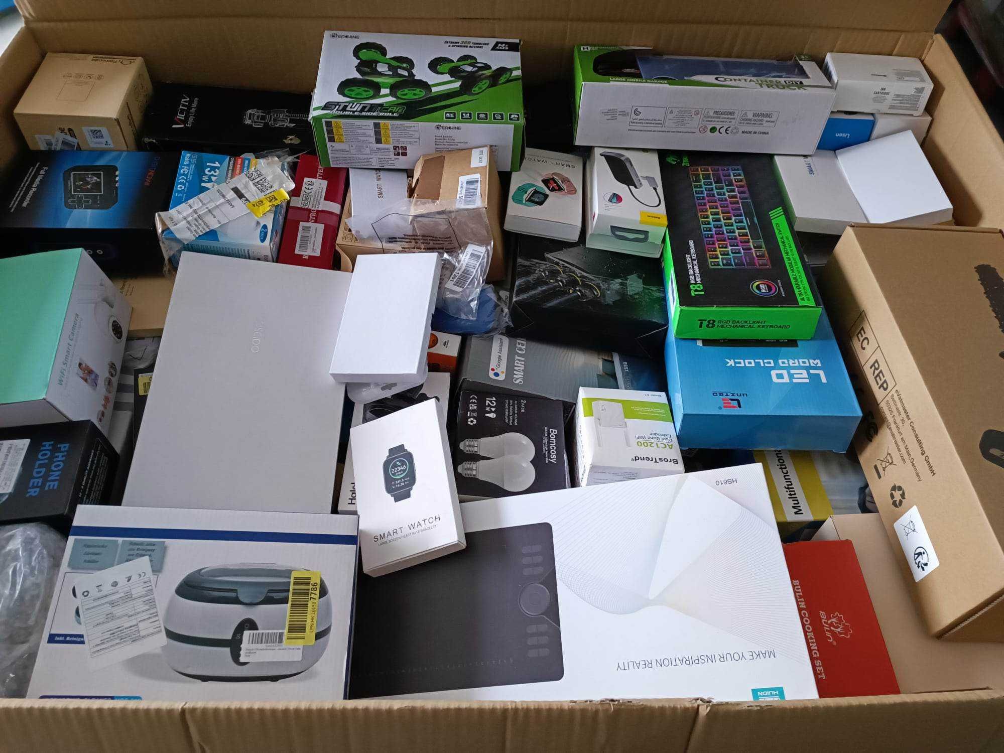 Palety Mix Amazon Elektronika/Dom/Zwierzak/Sport/Ogród/Auto/Walizki