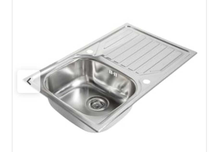lava louça Delinia 80x50cm inox