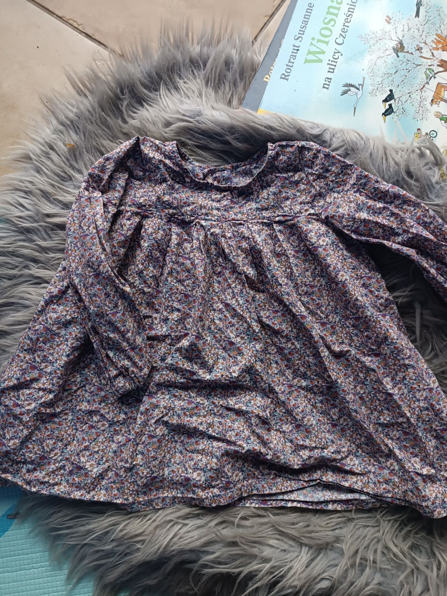 Sukienka wheat konges slojd lil' atelier kwiaty 86 Boho vintage