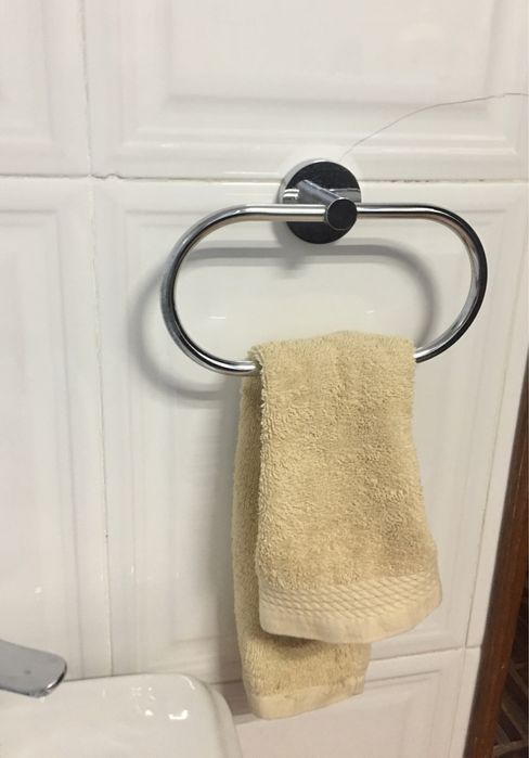 Toalheiro inox Leroy Merlin