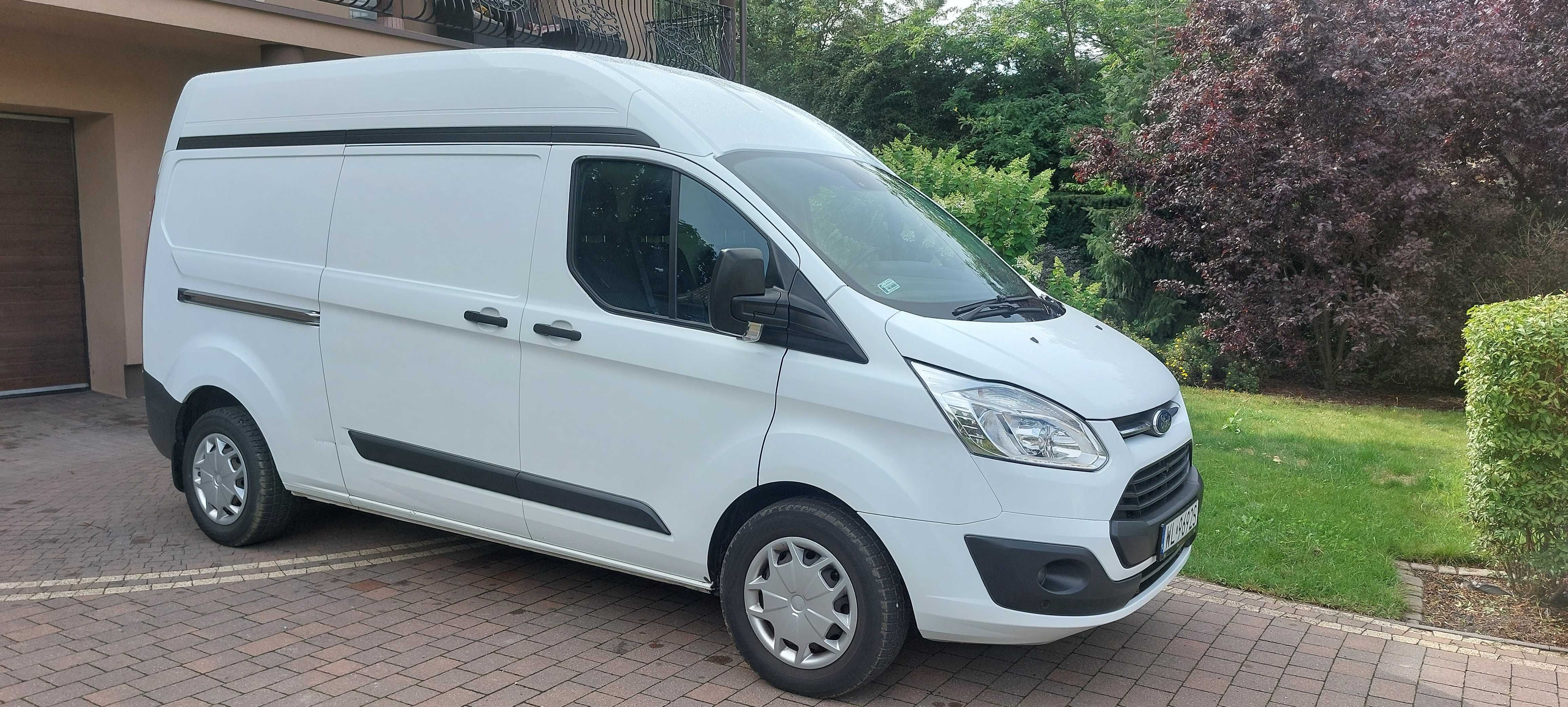 FORD Transit Custom 170KM  L2H2 2017  FV 23% Salon Polska