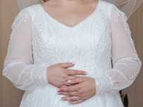 Suknia ślubna Glamour Plus Size 46