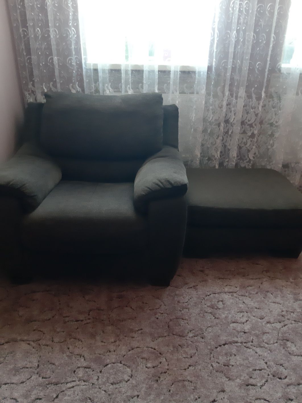 Продам диван + крісло та пуфик Італьянський