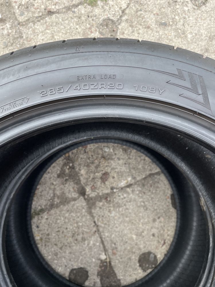Opony Dunlop 285/40r20 108Y Sport Maxx RT2 MO - 2szt rant letnia 0721