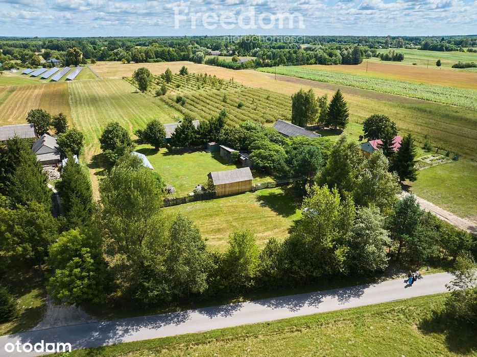 Malownicze siedlisko Żalin, działka 0,92ha.