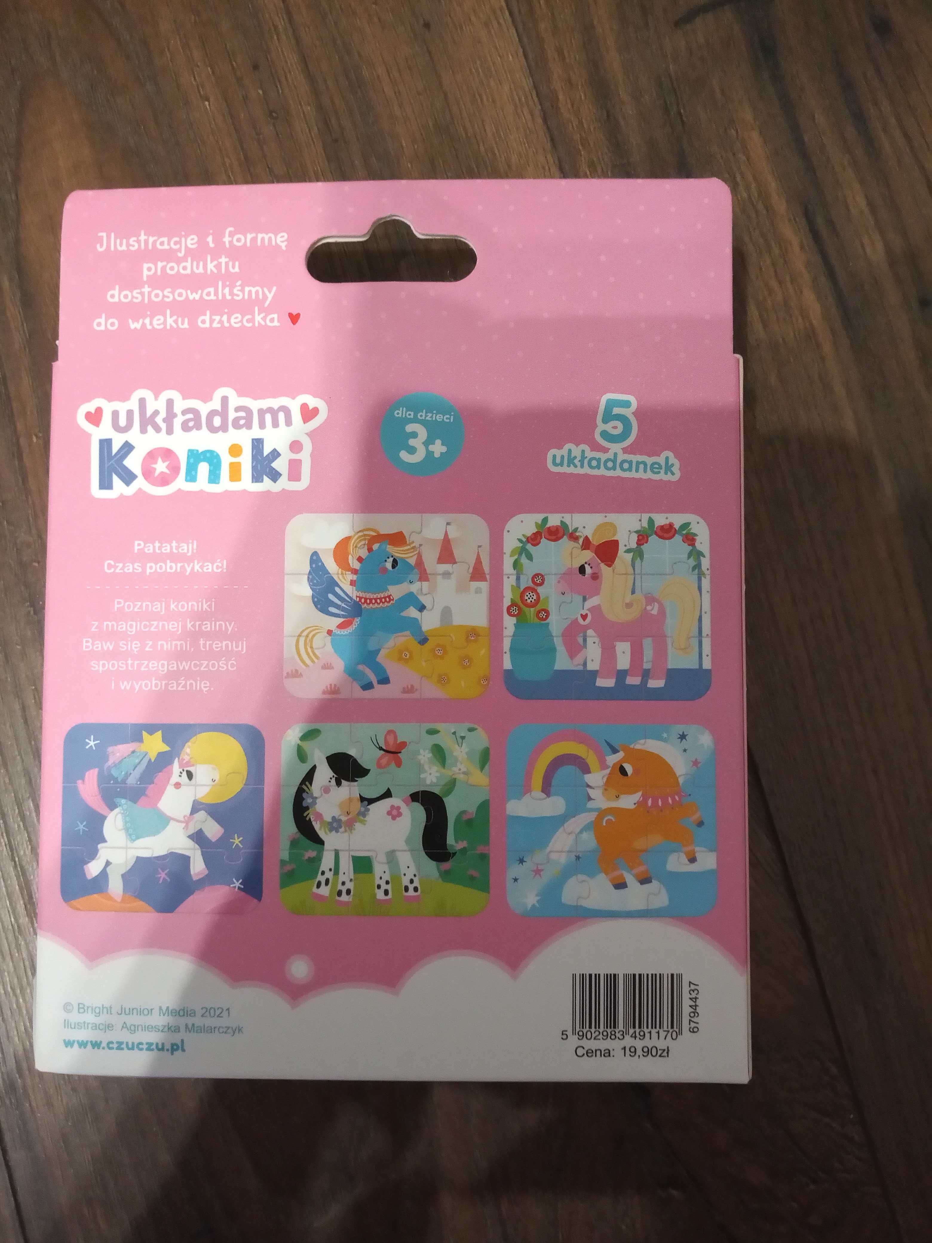 Czuczu puzzle koniki, 3+