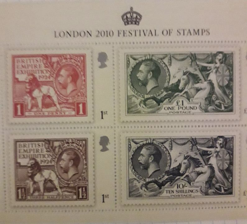 Zestaw znaczków z Królową Elżbietą II i wiele więcej.