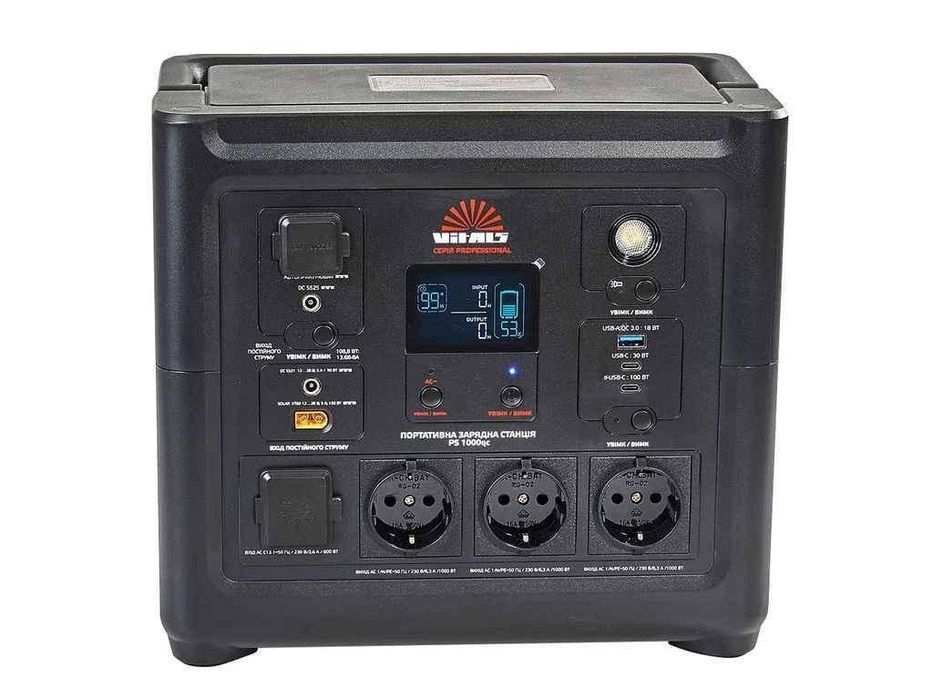 Портативна зарядна станція Vitals 1000 Вт