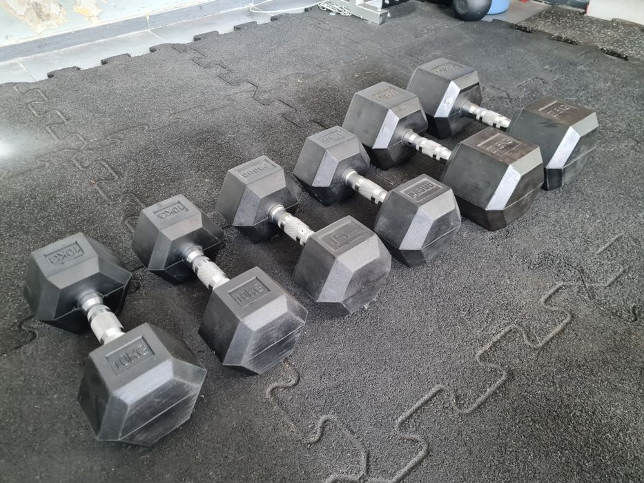 Hantle Hex 2x10 2x15 2x27,5 kg zestaw