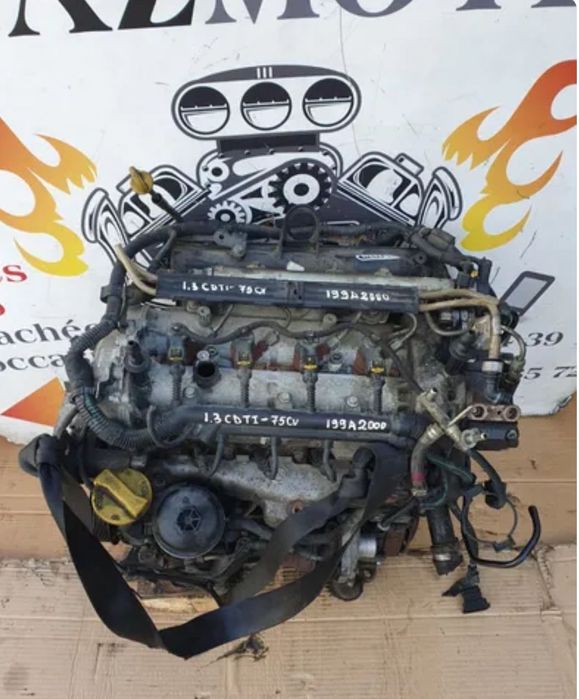 Motor Fiat 500 / Punto 1.3 JTD Z13DTJ / D13A (75 cv / 75 ch)