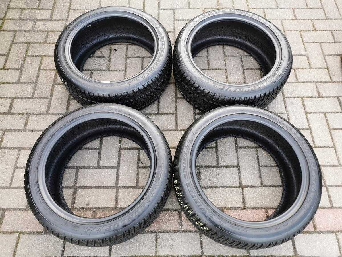 225/45 91H R17 DUNLOP Winter Sport5 2017r 8mm Zimowe Opony 4szt