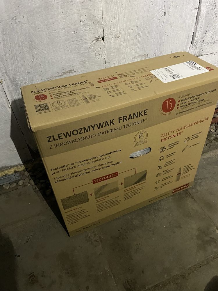Zlewozmywak firmy FRANKE Sirius Sid 610 Onyx