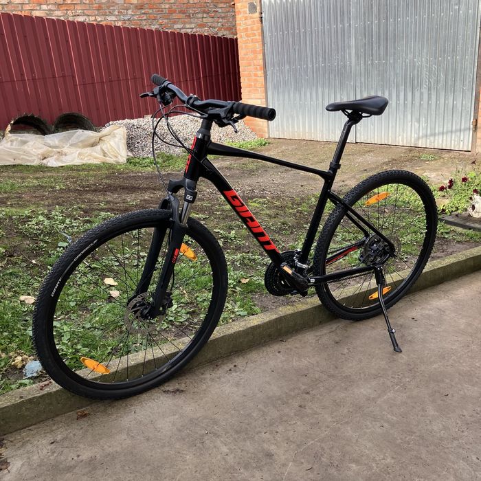 Мужской велосипед гибрид Giant Roam, колеса 28, гидравлика