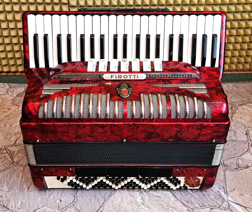 akordeon Firotti 120B po remoncie serwis akordeonów Dom Akordeonu