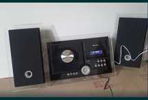 Стереосистема Sonic DAB+, DAB+, CD-плеер, USB, BT, черный